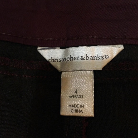 Christopher & Banks women’s straight leg pants 👖 - Picture 5 of 7